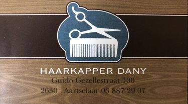 Logo haarkapper Dany